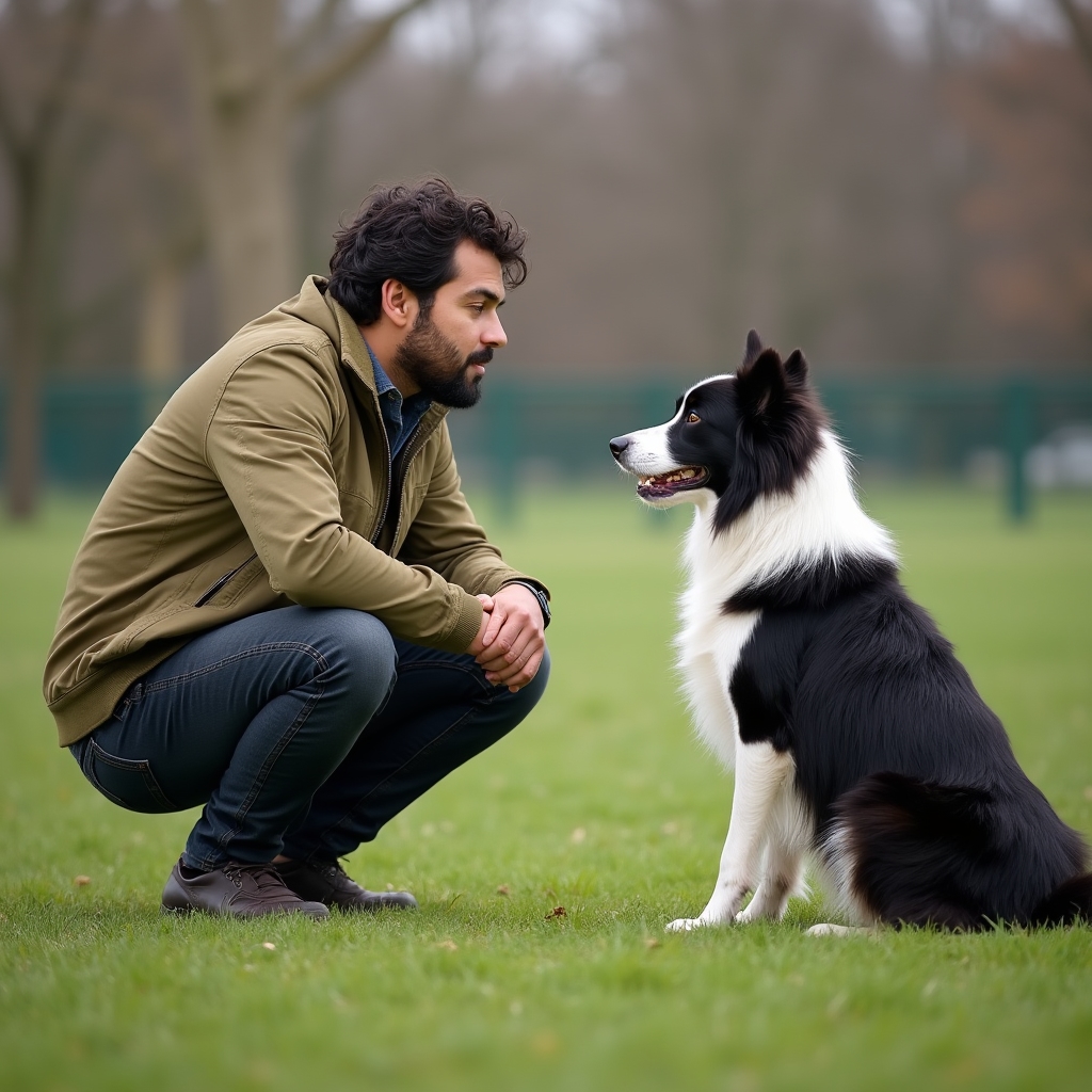 Operatore Zeniqtraai durante valutazione comportamentale di un cane